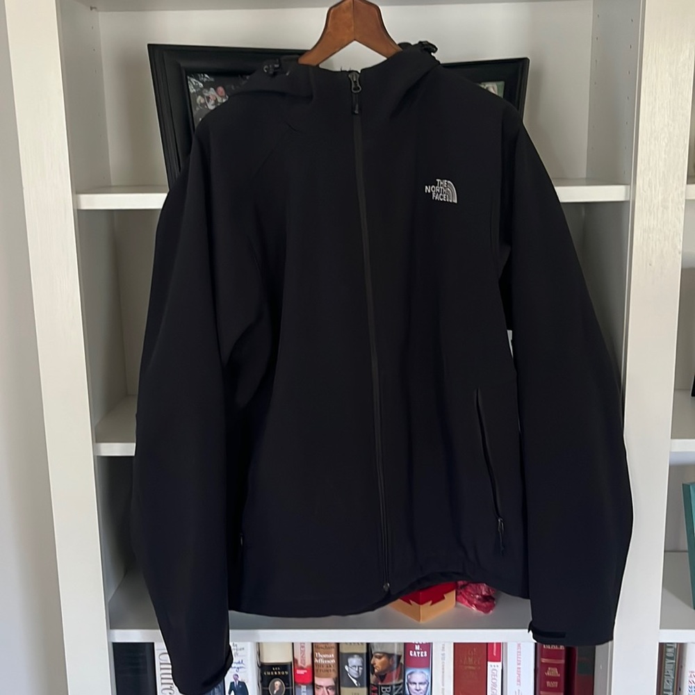 The North Face hooded zip up jacket